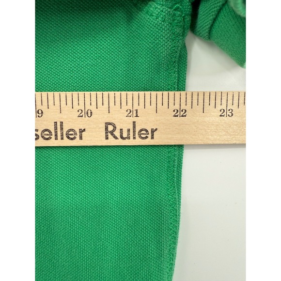 Polo Ralph Lauren‎ Polo Shirt Mens Large Green Nautical Flag Patch Read - Picture 7 of 9